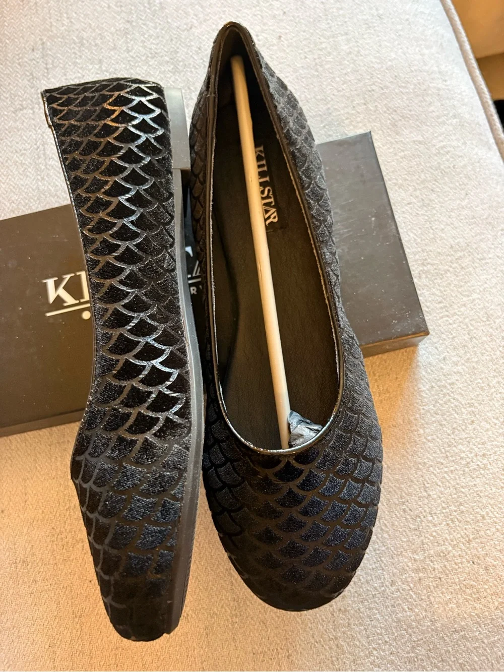 Brand new Killstar Mermaid Flats - Picture 6 of 11